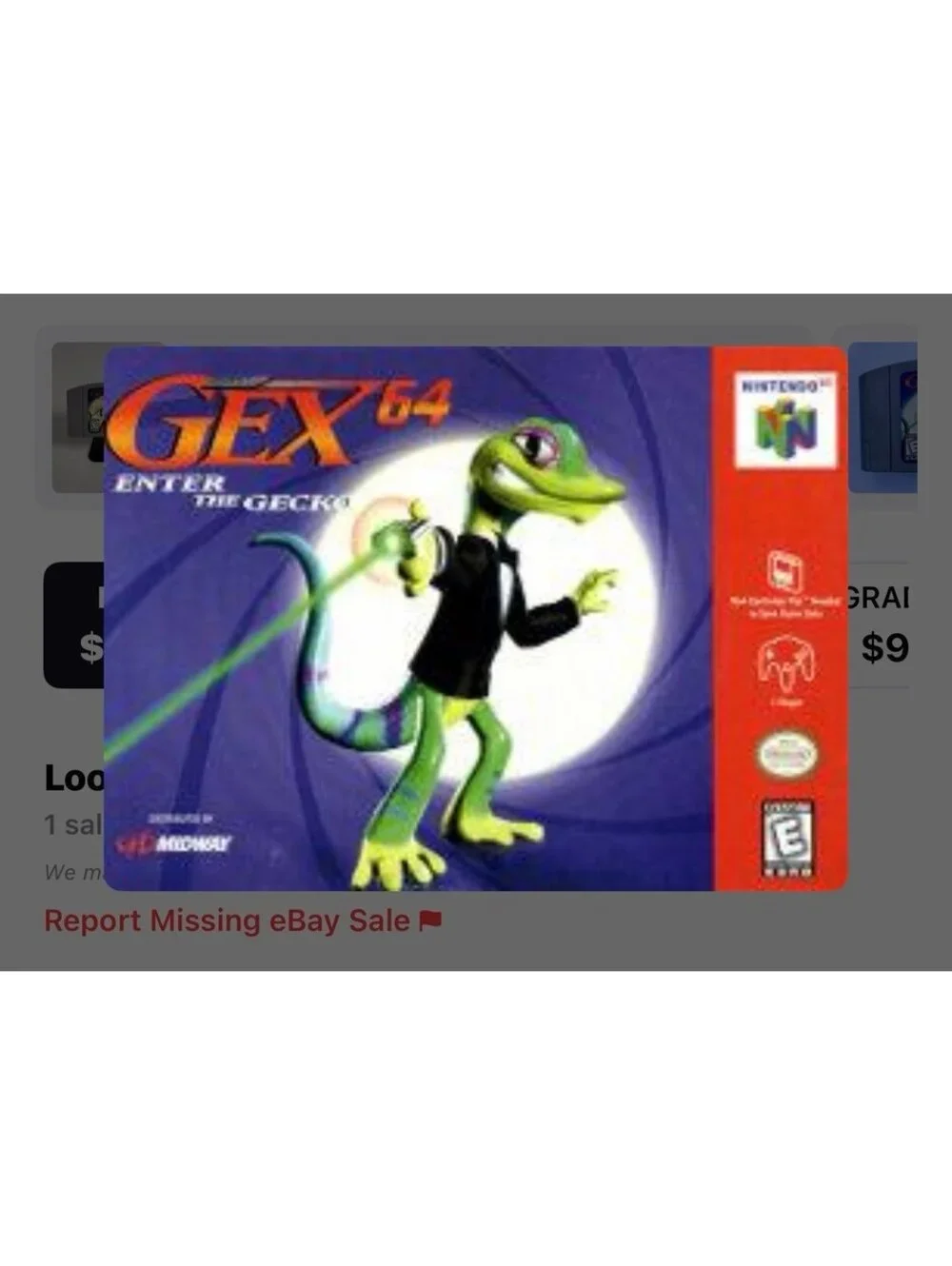 Gex 64 for Nintendo 64